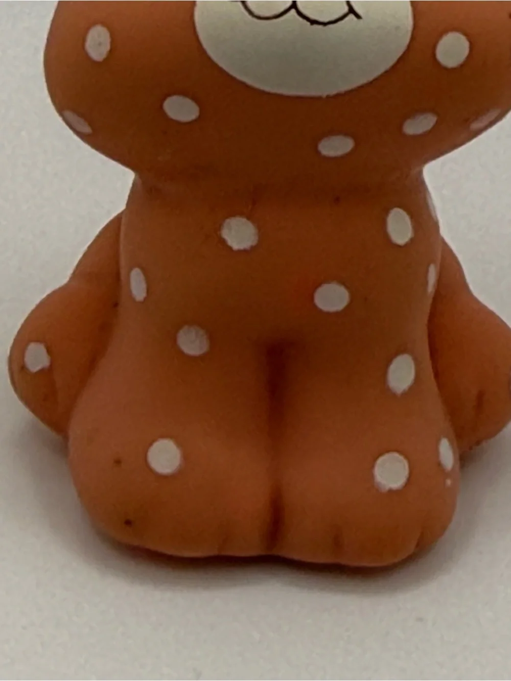 1982 Vintage Strawberry Shortcake Doll Pet Custard the Cat Mini Figure 2”